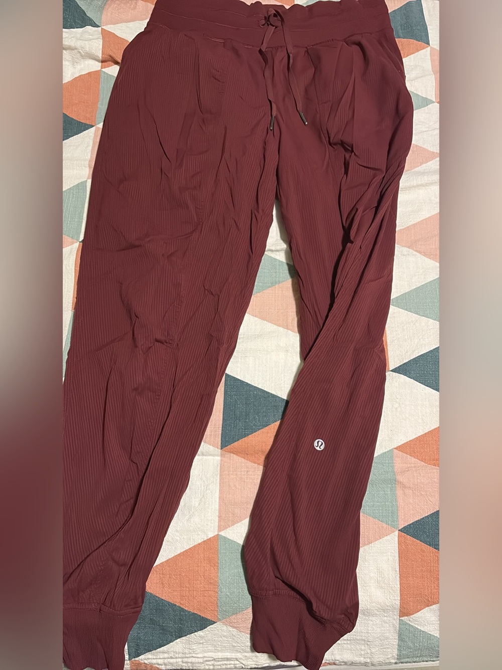 Burgundy Studio Dance pants